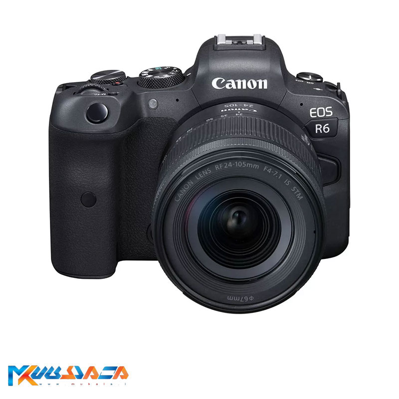 دوربین بدون آینه کانن Canon EOS R6 Mirrorless Camera Kit 24-105mm f/4-7.1 STM Lens